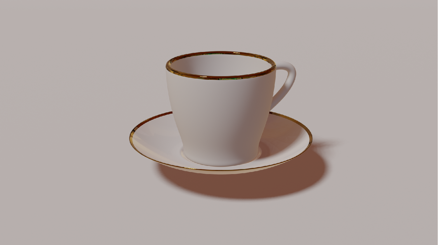 Cup and plate  preview image 1